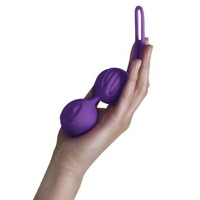 купити Вагінальні кульки Adrien Lastic Geisha Lastic Balls BIG Violet (L), діаметр 4 см, вага 90 гр AD40293 фото