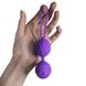 Вагинальные шарики Adrien Lastic Geisha Lastic Balls BIG Violet (L), диаметр 4см, вес 90гр 6 из 6