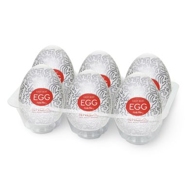 купить Набір мастурбаторів-яєць Tenga Keith Haring Egg Party (6 яєць) SO1652 фото