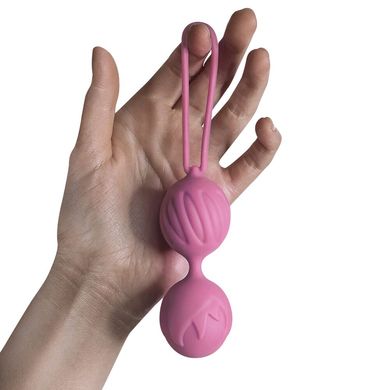 купить Вагінальні кульки Adrien Lastic Geisha Lastic Balls BIG Pink (L), діаметр 4 см, вага 90 гр AD40301 фото