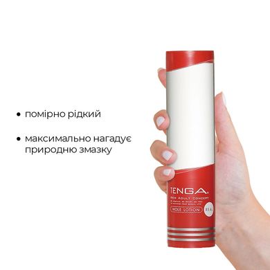 купити Лубрикант стандартної консистенції Tenga Hole Lotion REAL (170 мл) на водній основі, універсальний TLH-002 фото