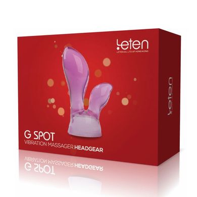 купити Насадка для вібромасажера Leten G SPOT HEADGEAR - 1 (40 x 105 мм) SO3601 фото