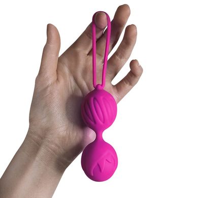 купити Вагінальні кульки Adrien Lastic Geisha Lastic Balls BIG Magenta (L), діаметр 4 см, вага 90 г AD40321 фото