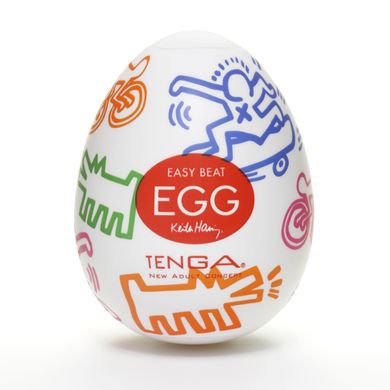 купить Набір мастурбаторів-яєць Tenga Keith Haring Egg Street (6 яєць) SO1653 фото