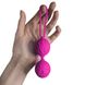 Вагинальные шарики Adrien Lastic Geisha Lastic Balls BIG Magenta (L), диаметр 4см, вес 90гр 5 из 6