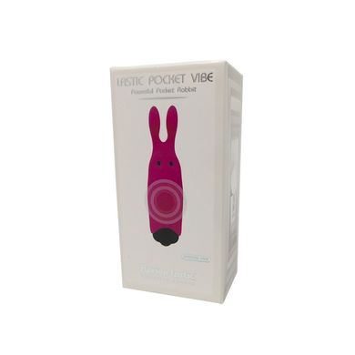 купити Вібропуля Adrien Lastic Pocket Vibe Rabbit Pink зі стимулюючими вушками AD33421 фото