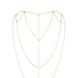 Цепочка для спины Bijoux Indiscrets Magnifique Back and Cleavage Chain - Gold, украшение для тела 2 из 6