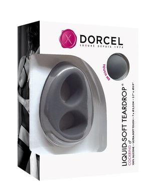 купити Ерекційне кільце Dorcel Liquid-Soft Teardrop для члена і мошонки, soft-touch силікон SO2346 фото