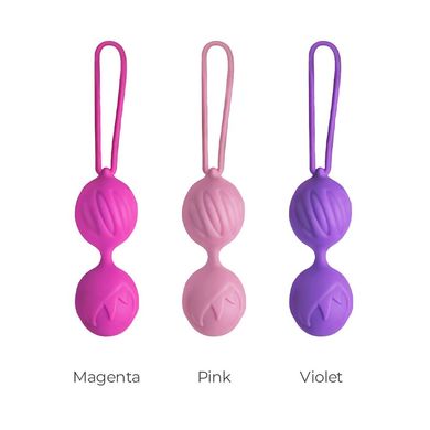 купить Вагінальні кульки Adrien Lastic Geisha Lastic Balls Mini Violet (S), діаметр 3,4 см, маcа 85 г AD40443 фото