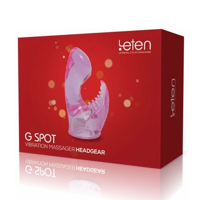 купить Насадка для вібромасажера Leten G SPOT HEADGEAR - 4 (42 x 100 мм) SO3604 фото