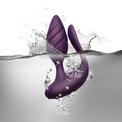 купити Анально-вагінальний вібратор для пар Rocks Off Cocktail Purple, пульт ДК SO5483 фото