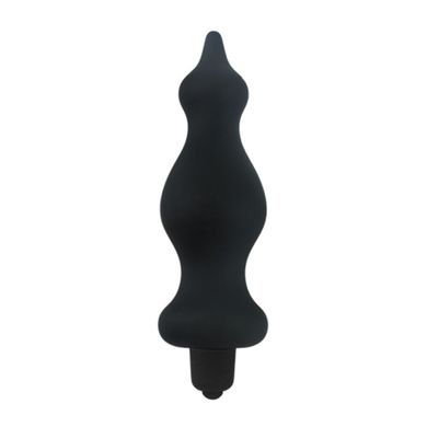 купити Анальна пробка з вібрацією Adrien Lastic Bullet Amuse Black, макс. діаметр 3,9 см AD20309 фото