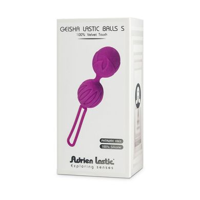 купити Вагінальні кульки Adrien Lastic Geisha Lastic Balls Mini Violet (S), діаметр 3,4 см, вага 85 гр AD40443 фото