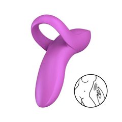 купити Вібратор на палець Satisfyer Bold Lover Dark Pink, гнучкий SO6720 фото