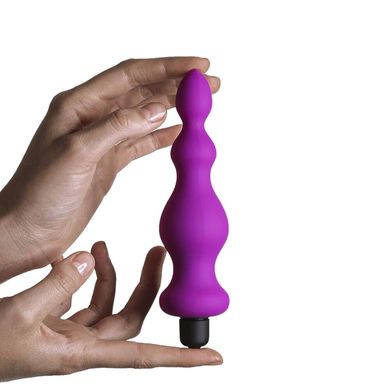 купить Анальна пробка з вібрацією Adrien Lastic Bullet Amuse Purple, макс. діаметр 3,9 см AD20293 фото