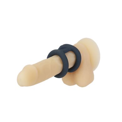 купити Подвійне ерекційне кільце LUX Active – Tug – Versatile Silicone Cock Ring SO5574 фото