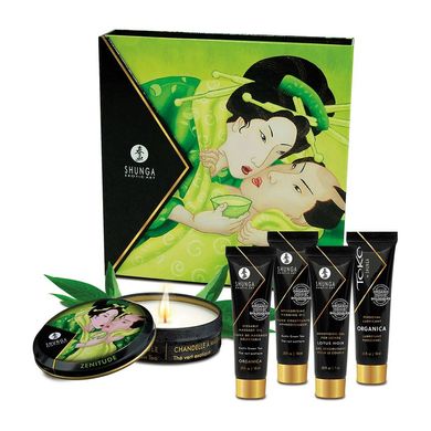 купити Подарунковий набір Shunga GEISHAS SECRETS ORGANICA – Exotic Green Tea: для шикарної ночі вдвох SO2558 фото