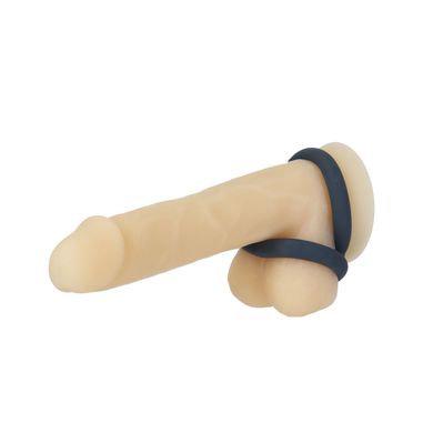 купить Подвійне ерекційне кільце LUX Active – Tug – Versatile Silicone Cock Ring SO5574 фото