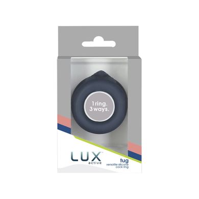 купить Подвійне ерекційне кільце LUX Active – Tug – Versatile Silicone Cock Ring SO5574 фото