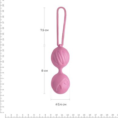 купить Вагінальні кульки Adrien Lastic Geisha Lastic Balls Mini Pink (S), діаметр 3,4 см, маса 85 г AD40431 фото