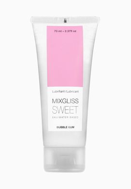 купить Лубрикант на водній основі MixGliss SWEET BUBBLE GUM (70 мл) SO1357 фото