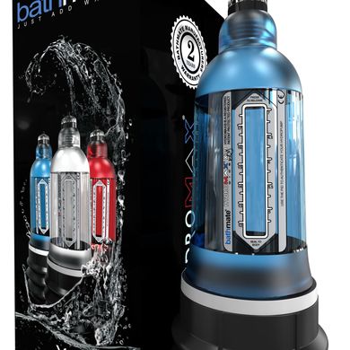 купить Гідропомпа Bathmate Hydromax 7 WideBoy Blue (X30) для члена довжиною від 12,5 до 18 см, діаметр до 5 SO1959 фото