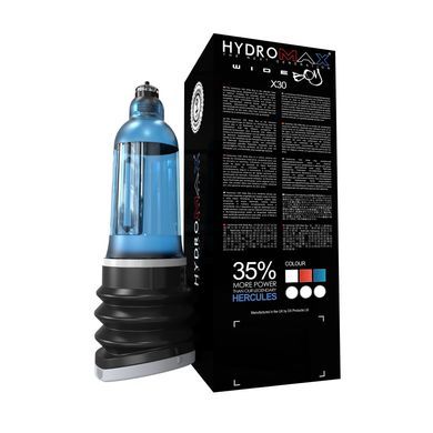 купить Гідропомпа Bathmate Hydromax 7 WideBoy Blue (X30) для члена довжиною від 12,5 до 18 см, діаметр до 5 SO1959 фото