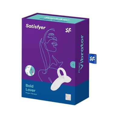 купить Вібратор на палець Satisfyer Bold Lover White, гнучкий SO6721 фото