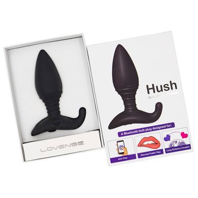 купити Анальна смарт вібропробка Lovense Hush, розмір S SO4084 фото