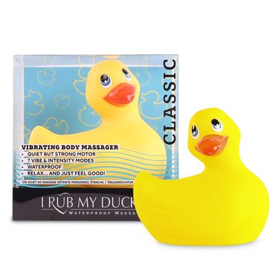 купить Вібромасажер качечка I Rub My Duckie - Classic Yellow v2.0, скромняжка SO1594 фото