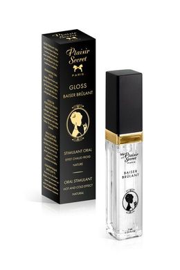 купить Стимулювальний блиск для губ Plaisirs Secrets Stimulating Oral Gloss Baiser Brulant (7 мл) SO1860 фото