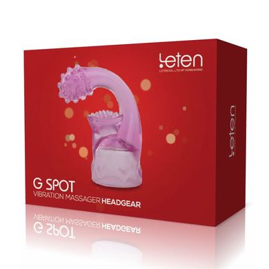 купить Насадка для вібромасажера Leten G SPOT HEADGEAR - 3 (40 x 82 мм) SO3606 фото