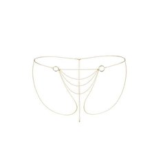 купить Ланцюжок-трусики Bijoux Indiscrets Magnifique Bikini Chain – Gold, прикраса для тіла SO2662 фото