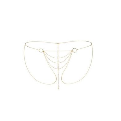 купити Ланцюжок-трусики Bijoux Indiscrets Magnifique Bikini Chain – Gold, прикраса для тіла SO2662 фото