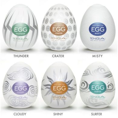 купити Набір Tenga Egg Hard Boild Pack (6 яєць) EGG-VP62 фото