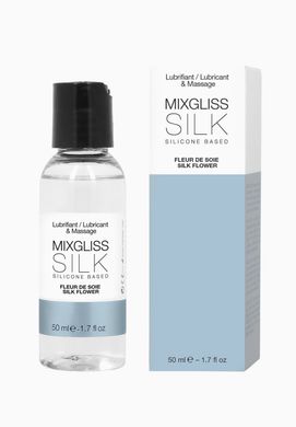 купить Лубрикант на силіконовій основі MixGliss SILK - FLEUR DE SOIE (50 мл) з квітковим ароматом SO1361 фото