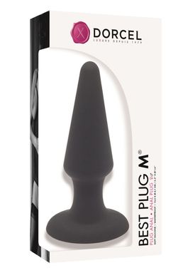 купить Анальна пробка Dorcel Best Plug M м'який soft-touch силікон, макс. діаметр 4,1см SO2048 фото