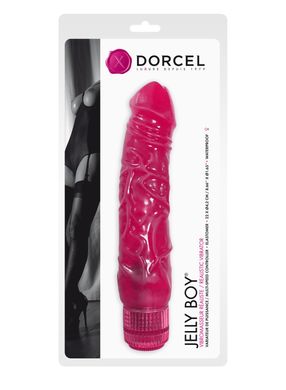 купити Фалоімітатор вібратор Dorcel Jelly Boy, діаметр 4,2см ТПЕ, плавне регулювання потужності вібрації MD1496 фото