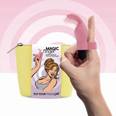 купить Вібратор на палець FeelzToys Magic Finger Vibrator Pink SO4434 фото