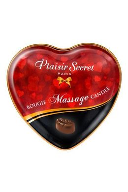 купить Масажна свічка-серце Plaisirs Secrets Chocolate (35 мл) SO1864 фото