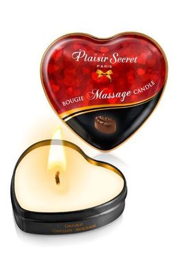 купити Масажна свічка серце Plaisirs Secrets Chocolate (35 мл) SO1864 фото