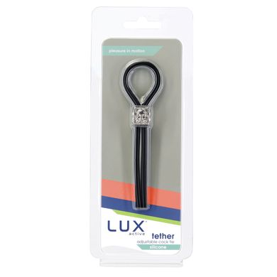 купить Ерекційне кільце-ласо LUX Active Tether Adjustable Silicone Cock Tie, регульоване SO6844 фото