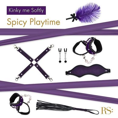 купить Подарунковий набір для BDSM RIANNE S — Kinky Me Softly Purple: 8 предметів для задоволення SO3865 фото