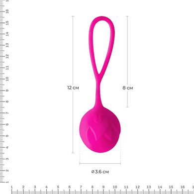 купити Вагінальні кульки Adrien Lastic Geisha Lastic Balls Mía Magenta (L), діаметр 4 см, вага 42 гр AD40551 фото