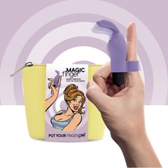 купить Вібратор на палець FeelzToys Magic Finger Vibrator Purple SO4435 фото