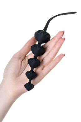 купити Набір анальних намистин Satisfyer Beads Black, силікон, макс. діаметр 3,3 см та 3,5 см SO2740 фото