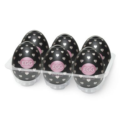 купити Мастурбатор яйце Tenga Egg Lovers (Сердечки) EGG-001L фото