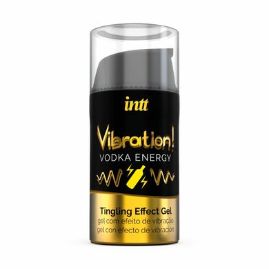 купити Рідкий вібратор Intt Vibration Vodka (15 мл), густий гель, дуже смачний, діє до 30 хвилин SO2919 фото