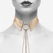 Ожерелье-воротник Bijoux Indiscrets Desir Metallique Collar - Gold 6 из 8