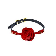 купити Розкішний кляп у вигляді троянди Zalo - Rose Ball Gag, подвійне використання SO6690 фото